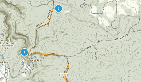 Pikeville, Tennessee Map