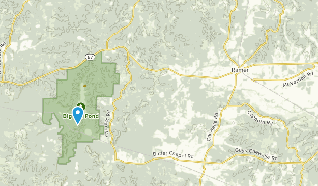 Ramer, Tennessee Map