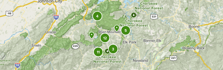 Roan Mountain Tennessee Map Best 10 Trails And Hikes In Roan Mountain | Alltrails