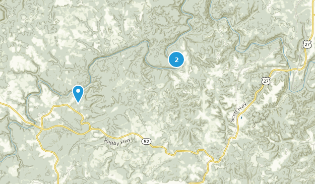 Robbins, Tennessee Map