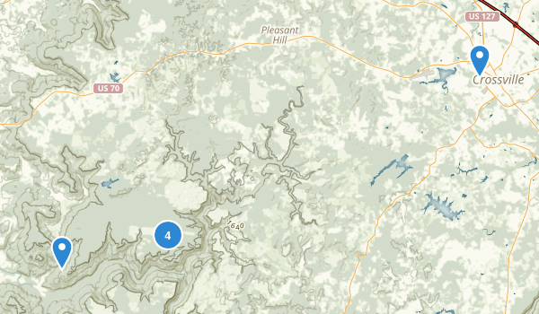 Sparta, Tennessee Map