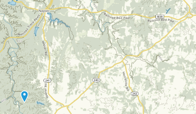 Summertown, Tennessee Map