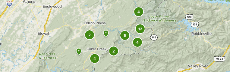 Best Trails In Tellico Plains, Tennessee 