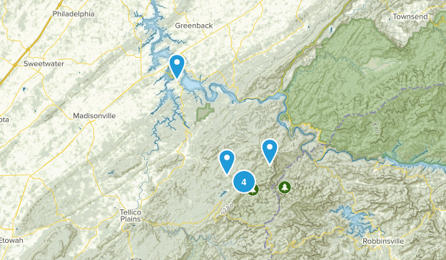 Vonore, Tennessee Map