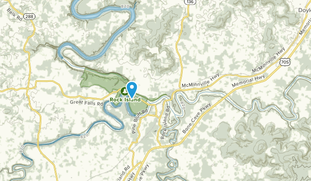 Walling, Tennessee Map
