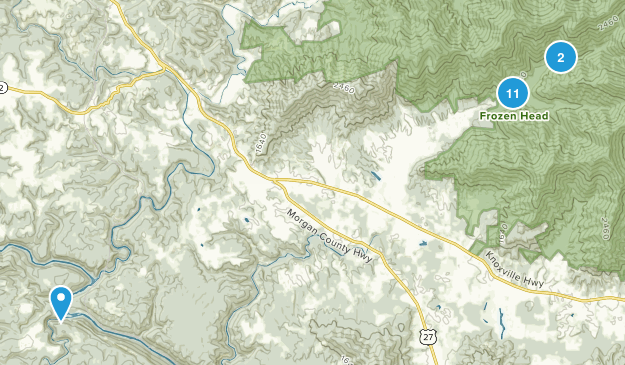 Wartburg, Tennessee Map