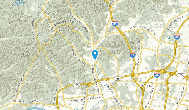 Whites Creek, Tennessee Map