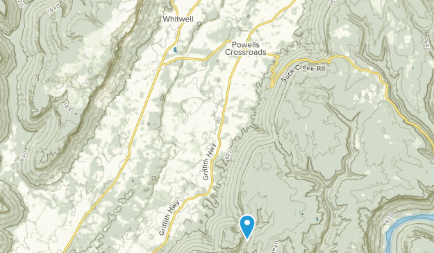 Whitwell, Tennessee Map
