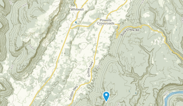 Whitwell, Tennessee Map