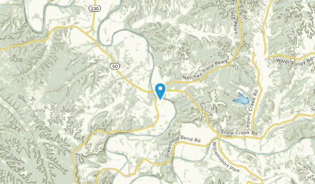 Williamsport, Tennessee Map