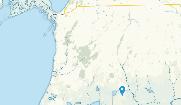 Anahuac, Texas Map