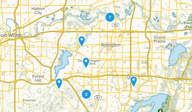 Arlington, Texas Map