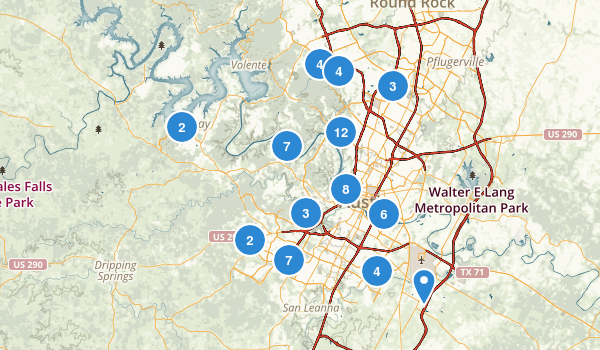 Austin, Texas Map