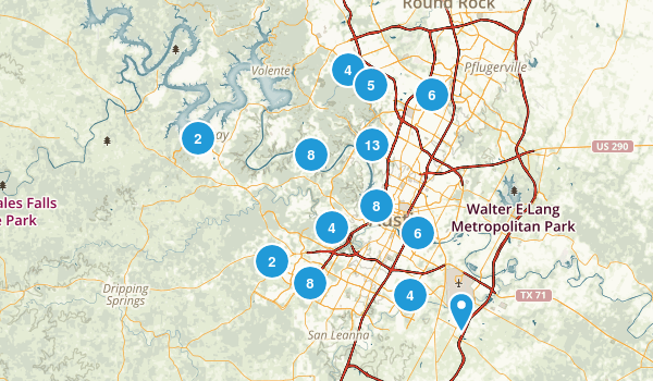 Austin, Texas Map