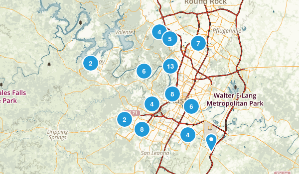 Austin, Texas Map
