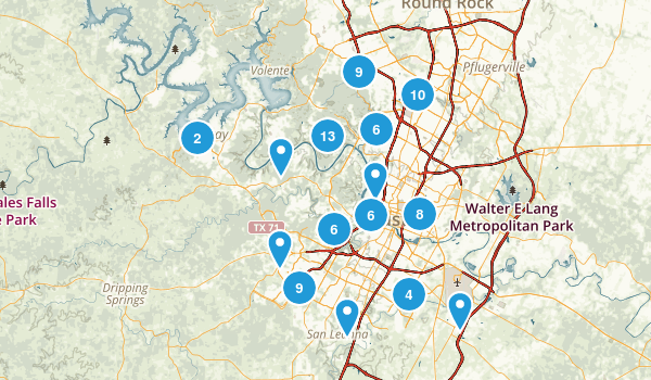 Austin, Texas Map