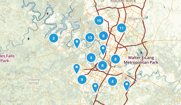 Austin, Texas Map