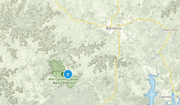 Bandera, Texas Map