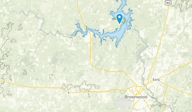Bangs, Texas Map