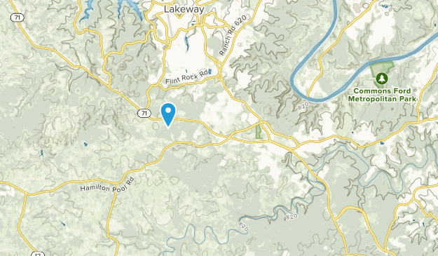 Bee Cave, Texas Map