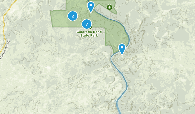 Bend, Texas Map