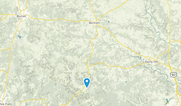 Bertram, Texas Map
