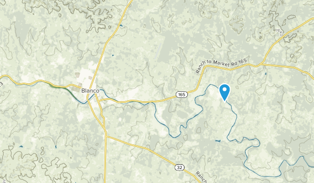 Blanco, Texas Map