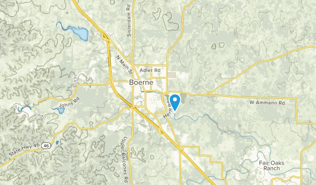 Boerne, Texas Map