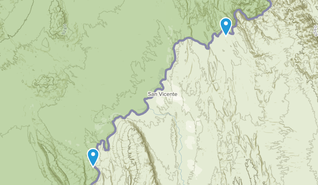 Boquillas Crossing, Texas Map