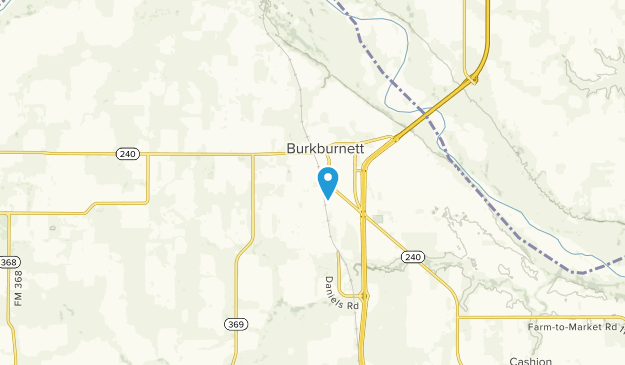 Burkburnett, Texas Map