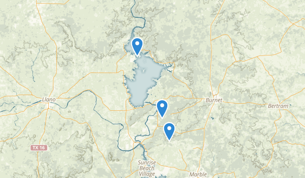 Burnet, Texas Map
