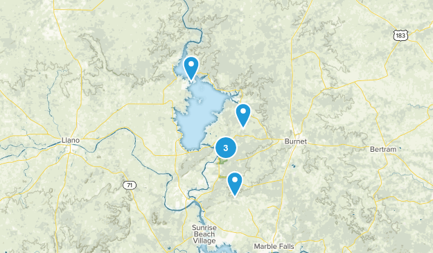 Burnet, Texas Map