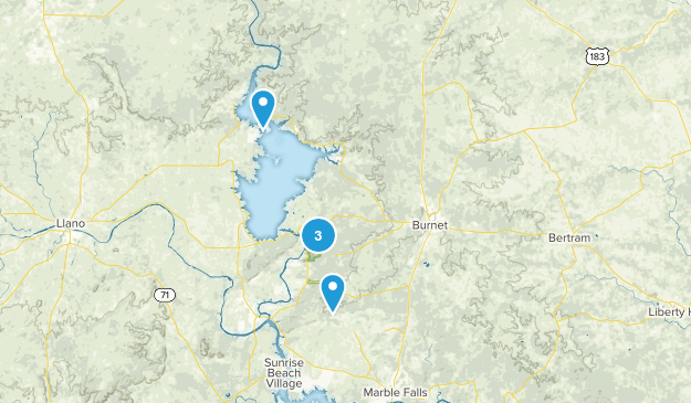 Burnet, Texas Map