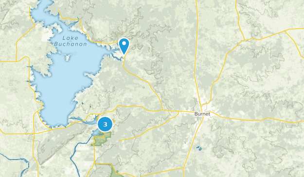 Burnet, Texas Map