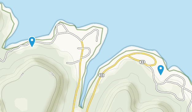 Caddo, Texas Map