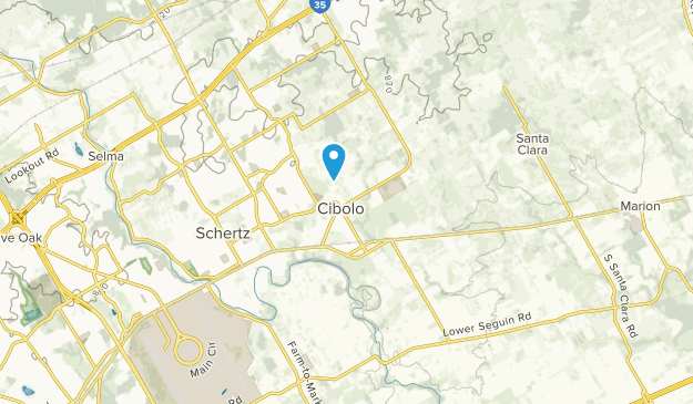 Cibolo, Texas Map
