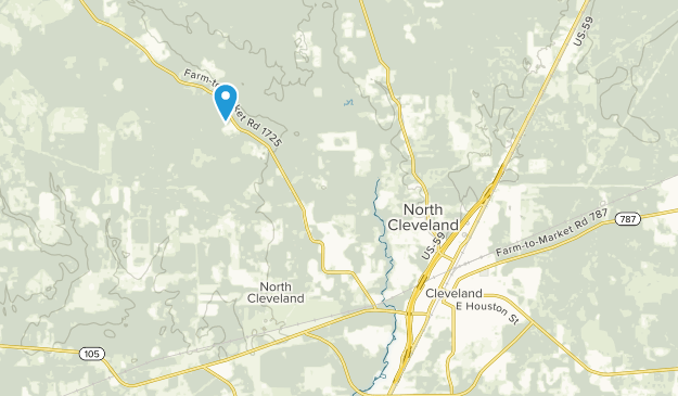 Cleveland, Texas Map