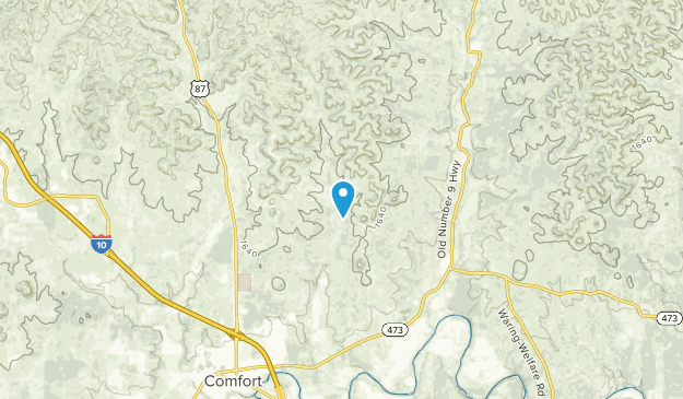 Comfort, Texas Map
