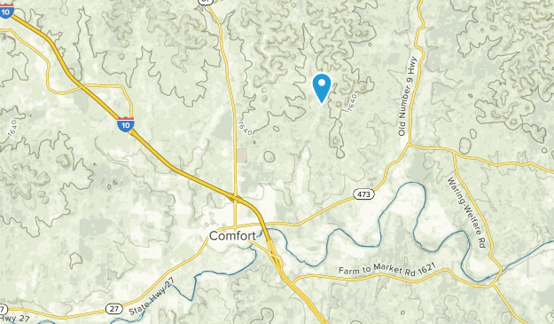 Comfort, Texas Map