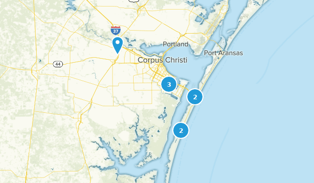Corpus Christi, Texas Map