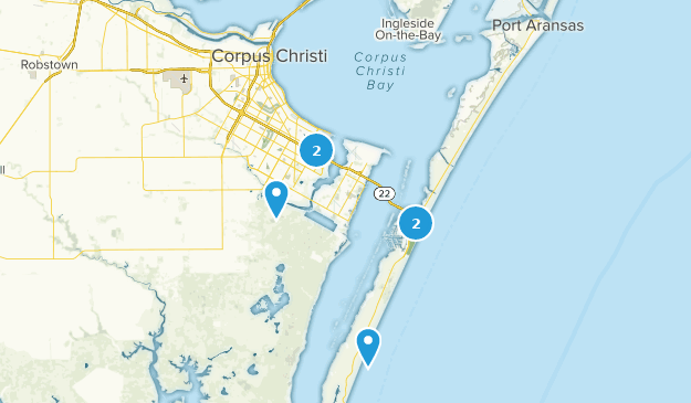 Corpus Christi, Texas Map