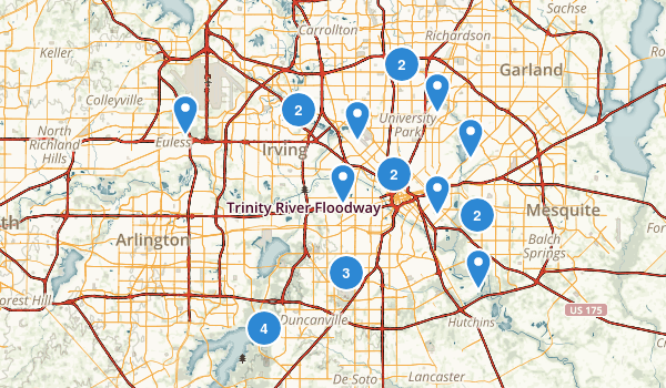 Dallas, Texas Map