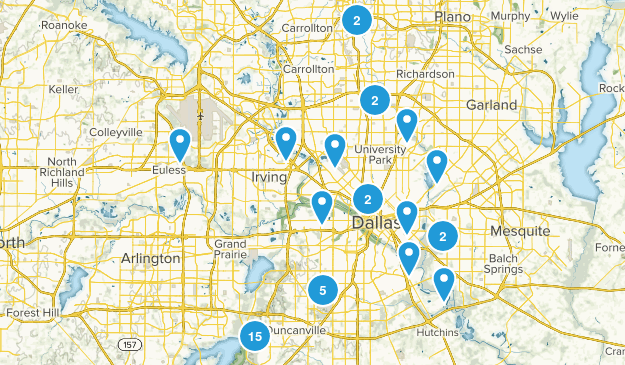 Dallas, Texas Map