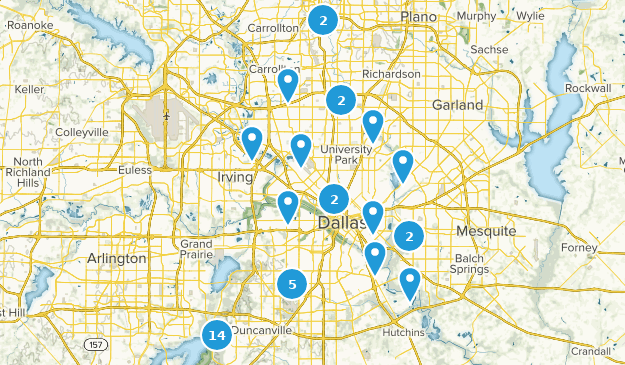 Dallas, Texas Map
