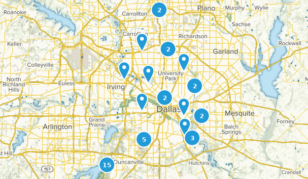 Dallas, Texas Map