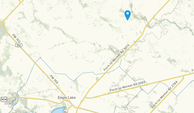 Eagle Lake, Texas Map