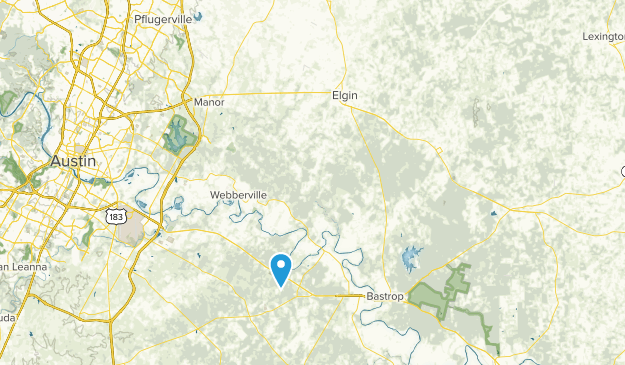 Elgin, Texas Map