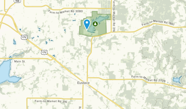 Eustace, Texas Map