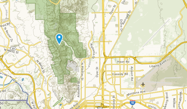 Fort Bliss, Texas Map