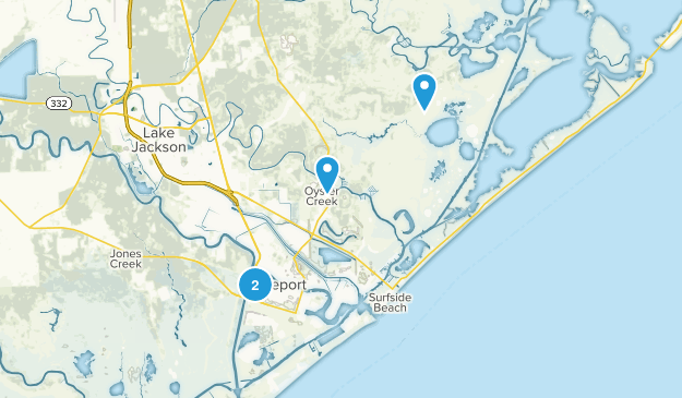 Freeport, Texas Map